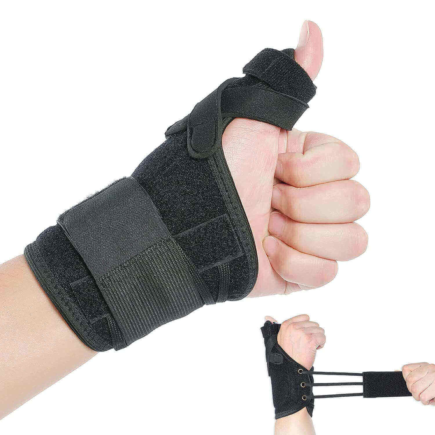Wrist Brace with Thumb Spica Splint, Wrist splint & Thumb Splint Brace and  Stabilizer, Relieve and Treat for De Quervain's Tenosynovitis, Arthritis