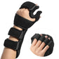 Fanwer Stroke Resting Hand Splint - Night Immobilizer Wrist Finger Brace for Flexion Contractures, Functional 5 Finger Stabilizer Wrap - for Muscle Atrophy Rehab, Arthritis, Tendonitis (Right)