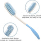 Fanwer Long Reach Handled Comb and Hair Brush Set Applicable to elderly and hand-disabled people inconvenient upper limb activities (2 pcs)