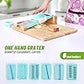 Fanwer Adaptive One-Handed Cutting Board- Anti-Slip with Bread Stops & Spikes - Perfect for Amputees & Disabled - Single Handed for Effortless Cutting & Chopping - Handicapped Kitchen Board.