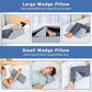 Fanwer Wedge Pillow for Side Sleeping, Back Pillow for Side Sleeper, Bed Wedges & Body Positioners for After Surgery, Pregnancy Support, Back Pain, Preventing Bedsores