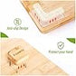 Fanwer Adaptive One-Handed Cutting Board- Anti-Slip with Bread Stops & Spikes - Perfect for Amputees & Disabled - Single Handed for Effortless Cutting & Chopping - Handicapped Kitchen Board.