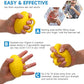 Fanwer Finger Exerciser Hand Squeeze Ball, Hand Grip Strength Trainer Build Hand, Finger and Wrist Strength, Finger Extension Exerciser for Rehab, Arthritis, Carpal Tunnel