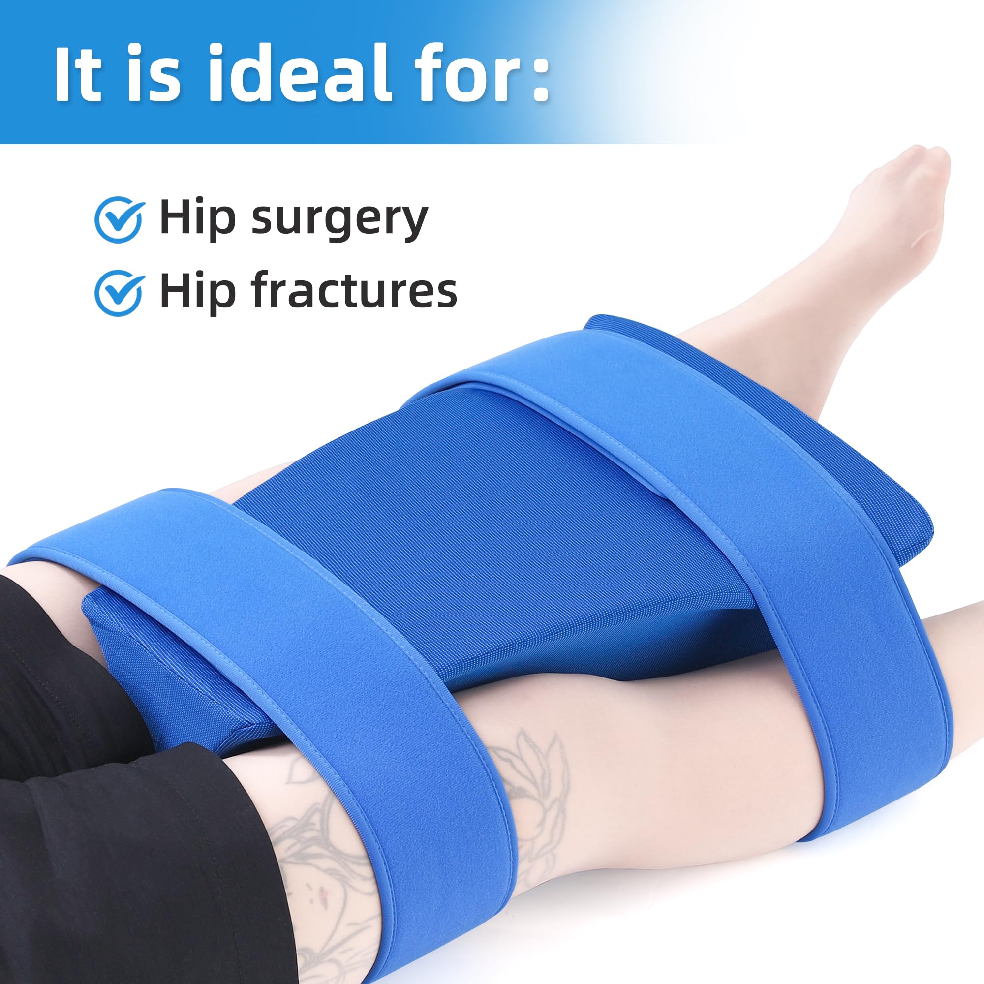 Hip adductor outlet pillow