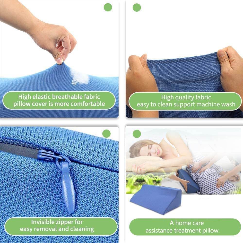 Wedge medical outlet pillow